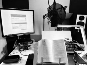 studio setup bij Dedicon